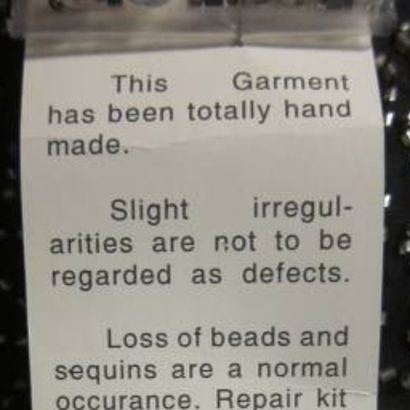 Vintage LAURENCE KAZAR Sleeveless Silk Beaded, Sequined, Embellished Dress - Picture 15 of 15